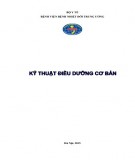  kỹ thuật điều dưỡng cơ bản - phần 2