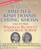  bí quyết đầu tư và kinh doanh chứng khoán của tỷ phú warren buffett và george soros - phần 2