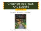 Lecture The complete guide to greener meetings and events: Chapter 4 - Samuel deBlanc Goldblatt