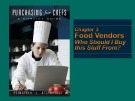 Lecture Purchasing for Chefs: Chapter 3 - Feinstein, Stefanelli