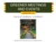 Lecture The complete guide to greener meetings and events: Chapter 10 - Samuel deBlanc Goldblatt