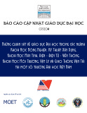 Báo cáo cập nhật giáo dục đại học