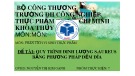 Đề tài: Quy trình định lượng S.Aureus bằng phương pháp đếm đĩa