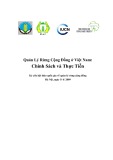 Báo cáo Quản lý rừng cộng đồng ở Việt Nam: Chính sách và thực tiễn