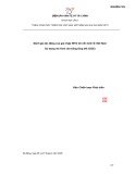 Báo cáo Đánh giá tác động của gia nhập WTO tới nền kinh tế Việt Nam: Sử dụng mô hình cân bằng tổng thể (CGE)