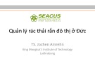 Bài giảng Quản lý rác thải rắn đô thị ở Đức