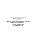 Đề thi tốt nghiệp cao đẳng nghề khoá II (năm 2008 - 2011) nghề Quản trị cơ sở dữ liệu môn thực hành nghề - Mã đề thi: QTCSDL-TH05