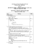 Đáp án đề thi tốt nghiệp cao đẳng nghề khoá II (năm 2008 - 2011) nghề Lập trình máy tính môn thi lý thuyết chuyên môn nghề - Mã đề thi: DA LTMT - LT20