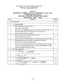 Đáp án đề thi tốt nghiệp cao đẳng nghề khoá II (năm 2008 - 2011) nghề Lập trình máy tính môn thi lý thuyết chuyên môn nghề - Mã đề thi: DA LTMT - LT29