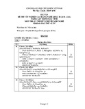 Đáp án đề thi tốt nghiệp cao đẳng nghề khoá II (năm 2008 - 2011) nghề Lập trình máy tính môn thi lý thuyết chuyên môn nghề - Mã đề thi: DA LTMT - LT36