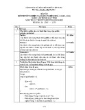 Đáp án đề thi tốt nghiệp cao đẳng nghề khoá II (năm 2008 - 2011) nghề Lập trình máy tính môn thi lý thuyết chuyên môn nghề - Mã đề thi: DA LTMT - LT50