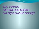 Bài giảng Đại cương vệ sinh lao động và bệnh nghề nghiệp