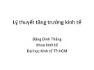 Bài giảng Lý thuyết tăng trưởng kinh tế