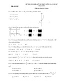 Đề thi minh họa kỳ thi THPT Quốc gia năm 2017 môn Toán - Đề số 038