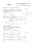 Đề thi minh họa kỳ thi THPT Quốc gia năm 2017 môn Toán - Đề số 025