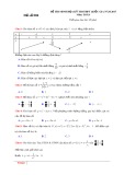 Đề thi minh họa kỳ thi THPT Quốc gia năm 2017 môn Toán - Đề số 004