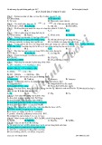 5 Đề ôn thi lý thuyết THPT Quốc gia môn Hoá học năm 2017