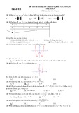 Đề thi minh họa kỳ thi THPT Quốc gia năm 2017 môn Toán - Đề số 032