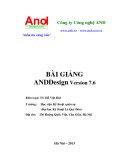 Bài giảng AndDesign Version 7.6