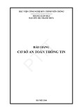 Bài giảng Cơ sở an toàn thông tin