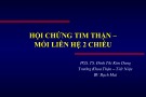 Báo cáo Hội chứng tim thận – mối liên hệ 2 chiều