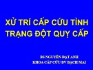 Bài giảng Xử trí cấp cứu tình trạng đột quỵ cấp,