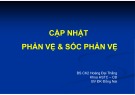 Báo cáo Cập nhật phản vệ và sốc phản vệ