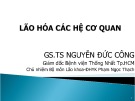 Bài giảng Lão hóa các hệ cơ quan