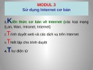 Ôn tập Tin học cơ bản: Modul 3 - ThS. Võ Minh Đức (tiếp theo)