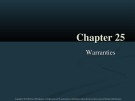 Lecture Dynamic business law - Chapter 25: Warranties
