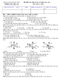 Đề kiểm tra HK 2 môn Vật lí lớp 9 năm 2017 – THCS Phú Gia
