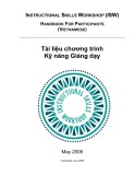 Tài liệu chương trình Kỹ năng giảng dạy