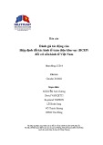 Báo cáo Đánh giá tác động của Hiệp định đối tác kinh tế toàn diện khu vực (RCEP) đối với nền kinh tế Việt Nam