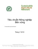 Tiêu chuẩn Nông nghiệp bền vững