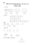 65 Đề thi giữa HK 1 môn Toán lớp 1 năm 2011-2012