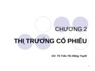 Bài giảng Tài chính tiền tệ: Chương 2 - TS. Trần Thị Mộng Tuyết