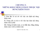 Bài giảng Kiểm toán cơ bản: Chương 5 -  Th.S. Nguyễn Thị Thanh Diệp