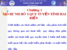 Bài giảng Kinh tế lượng: Chương 1 - Nguyễn Thị Thùy Trang