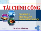 Bài giảng Tài chính công: Chương 2 - Th.S Trần Tấn Hùng