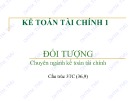 Bài giảng Kế toán tài chính 1: Chương 1 - ĐH Thương Mại