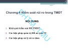 Bài giảng An toàn thông tin và quản trị rủi ro thương mại điện tự: Chương 4 - TS. Chử Bá Quyết