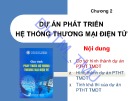 Bài giảng Phát triển hệ thống thương mại điện tử: Chương 2 - TS. Trần Hoài Nam