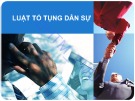 Bài giảng Luật tố tụng dân sự - ĐH Thương Mại