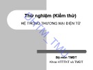 Bài giảng Phát triển hệ thống thương mại điện tử: Chương 5 - TS. Trần Hoài Nam