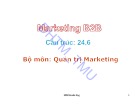 Bài giảng Marketing B2B - ĐH Thương Mại