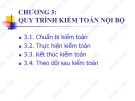 Bài giảng Kiểm toán nội bộ: Chương 3 - ĐH Thương Mại