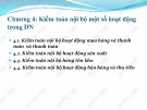 Bài giảng Kiểm toán nội bộ: Chương 4 - ĐH Thương Mại