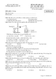 Đề kiểm tra giữa HK 1 môn Hóa học lớp 12 năm học 2017-2018 - THPT Lý Thái Tổ - Mã đề 485
