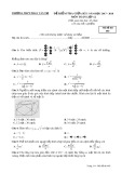 Đề kiểm tra giữa HK 1 môn Toán lớp 12 năm học 2017-2018 - THPT Phan Văn Trị - Mã đề 485