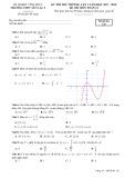 Đề thi thử THPT Quốc gia môn Toán năm 2017-2018 - THPT Yên Lạc